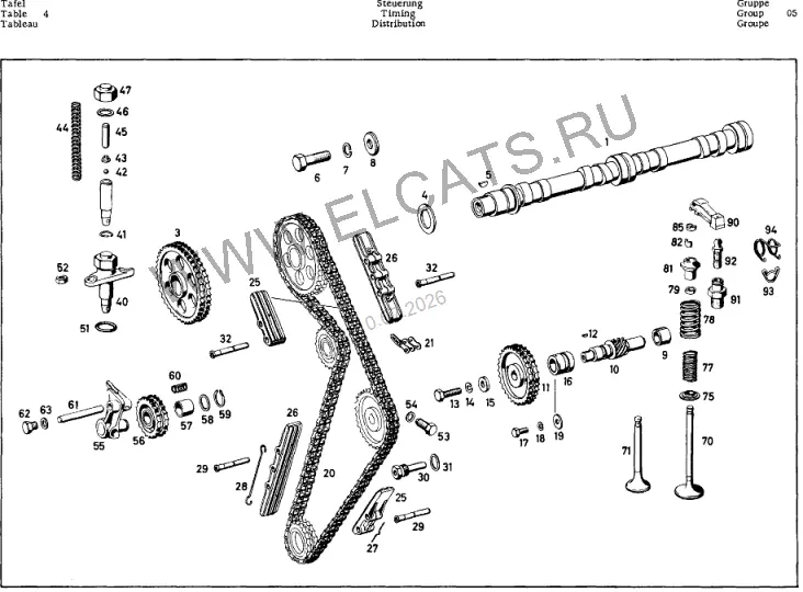 Схема узла: TIMING (121.923 TYP M 121 B.IV, .VIII BM 121.923, .927) / TIMING