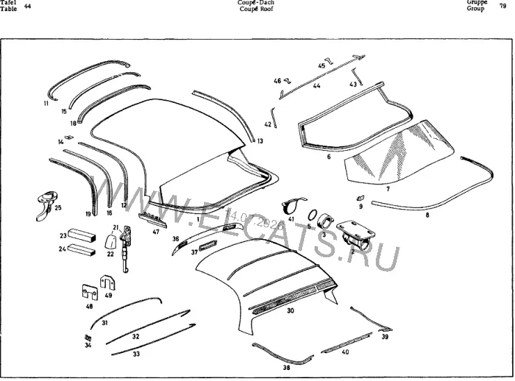 Схема узла: COUPE ROOF / COUPE ROOF