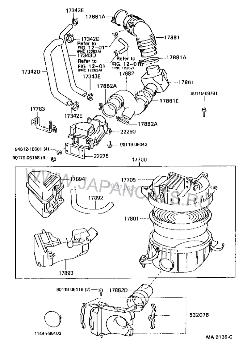 Схема узла: UNIT PARTS
