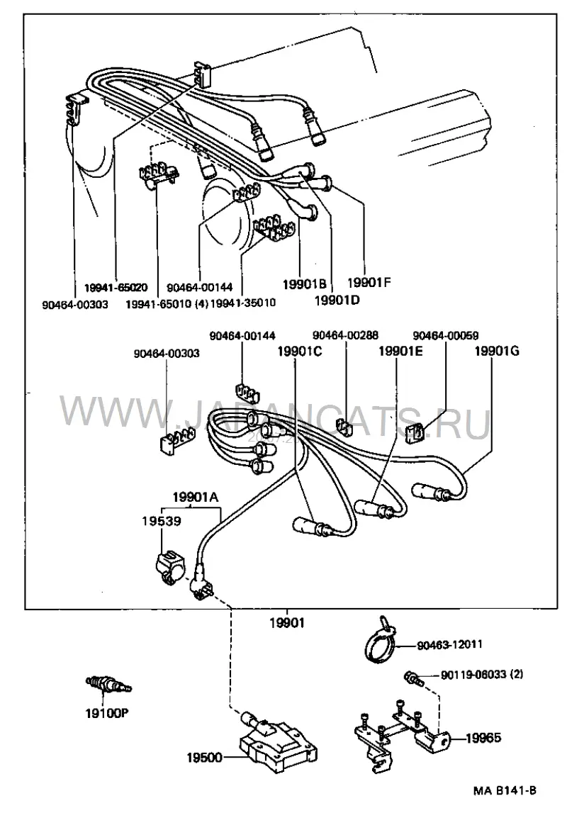 Схема узла: UNIT PARTS