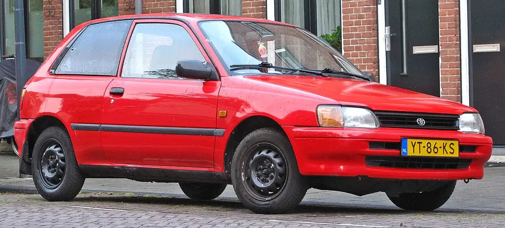Toyota Starlet P80 (4 ПОКОЛЕНИЕ, ДОРЕСТАЙЛ)