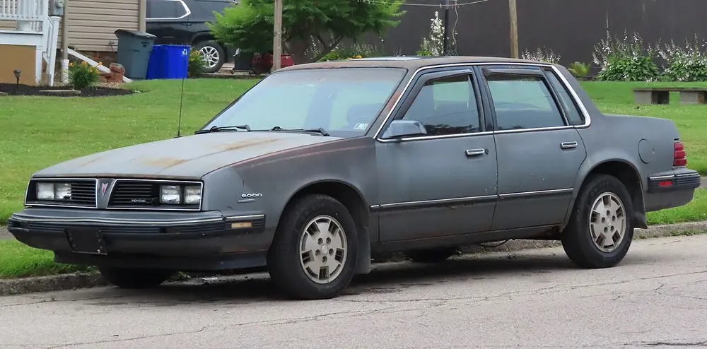 Pontiac 6000 GM A-BODY РЕСТАЙЛИНГ 1