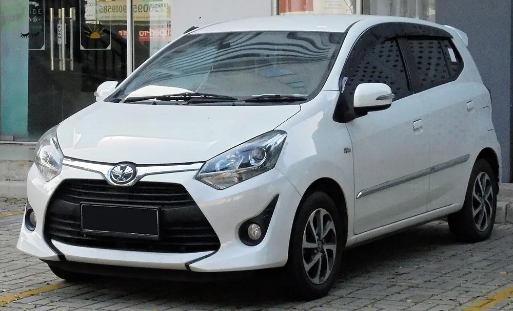 Toyota Agya B100/B101 РЕСТАЙЛИНГ I