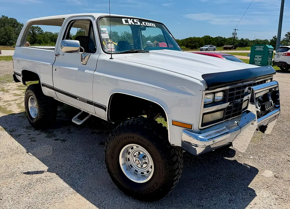 Chevrolet Blazer K5, 2-Е ПОКОЛЕНИЕ, РЕСТАЙЛИНГ 1981