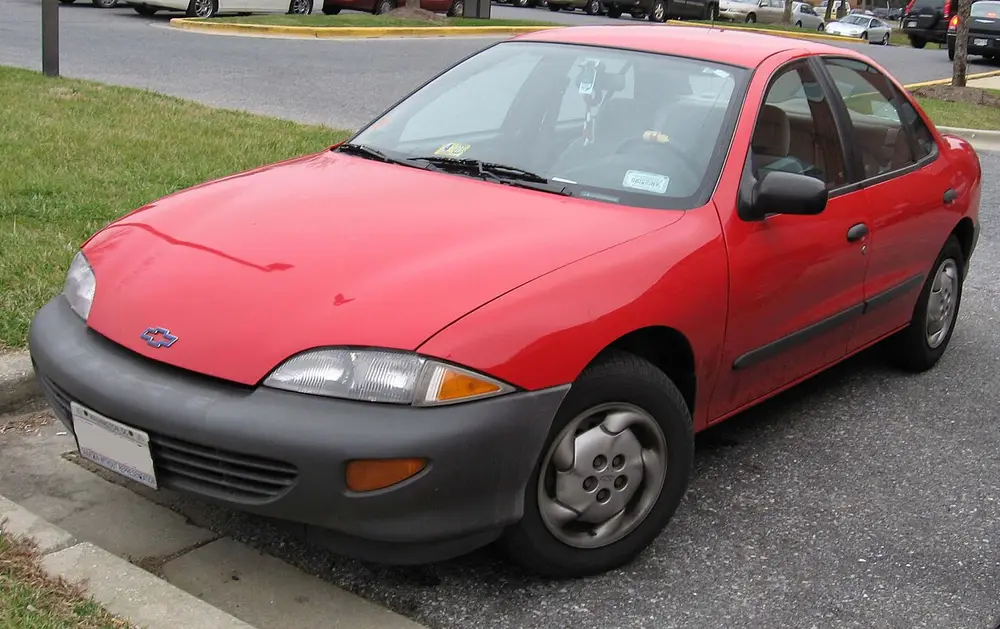 Chevrolet Cavalier 3 ПОКОЛЕНИЕ (J-BODY) ДОРЕСТАЙЛИНГ