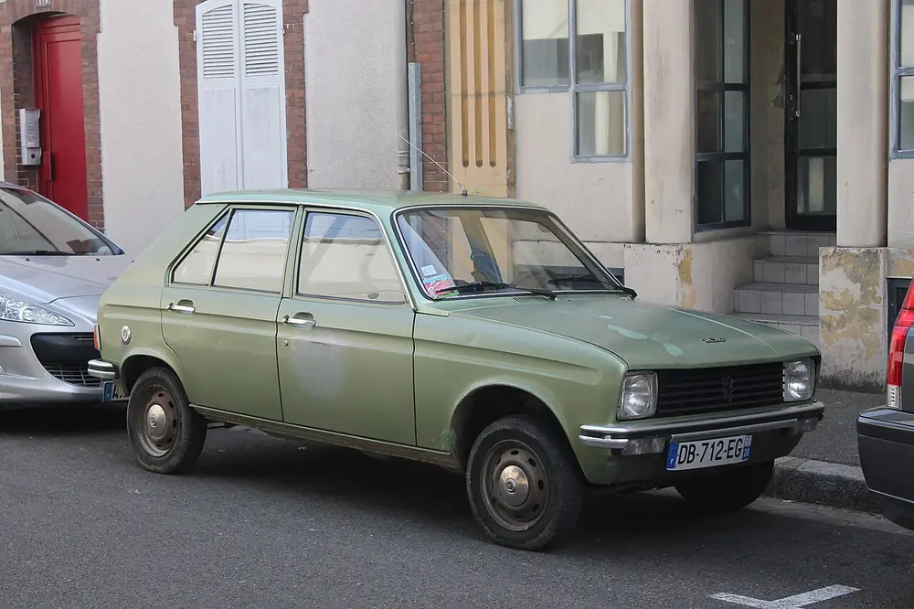 Peugeot 104 I РЕСТАЙЛИНГ (5-ДВЕРНЫЙ ХЭТЧБЕК)