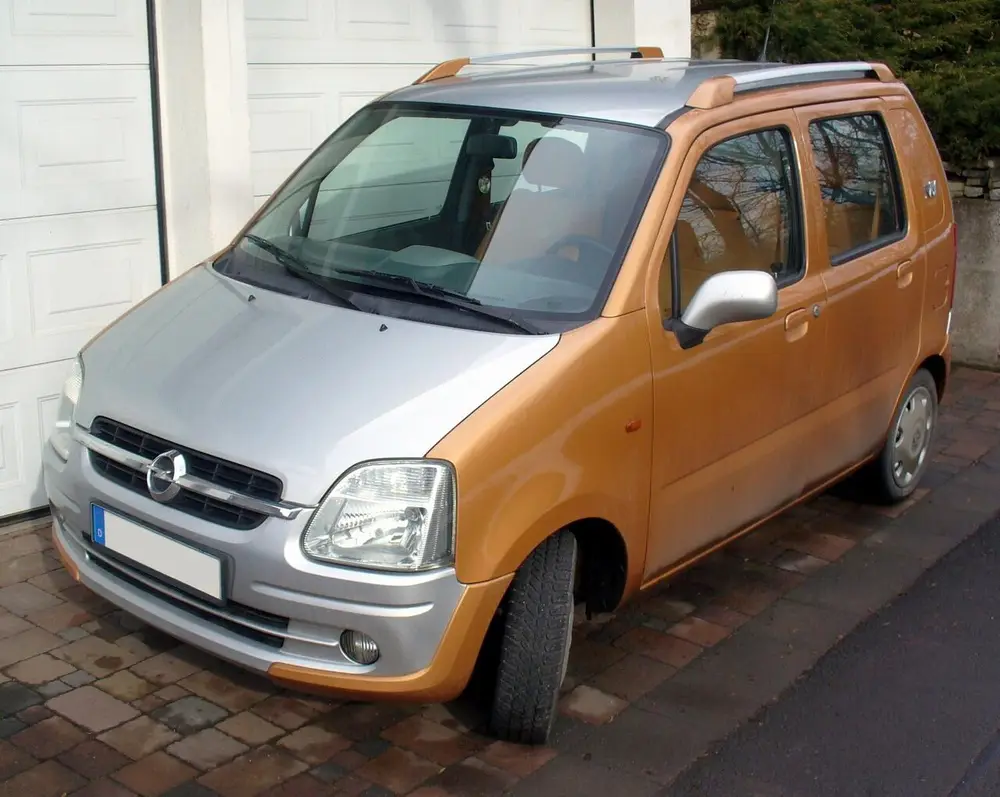 Opel Agila H00 (AGILA A, РЕСТАЙЛИНГ)