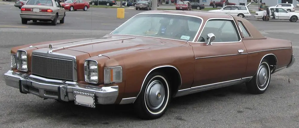 Chrysler Cordoba 1 ПОКОЛЕНИЕ (B-BODY) РЕСТАЙЛИНГ