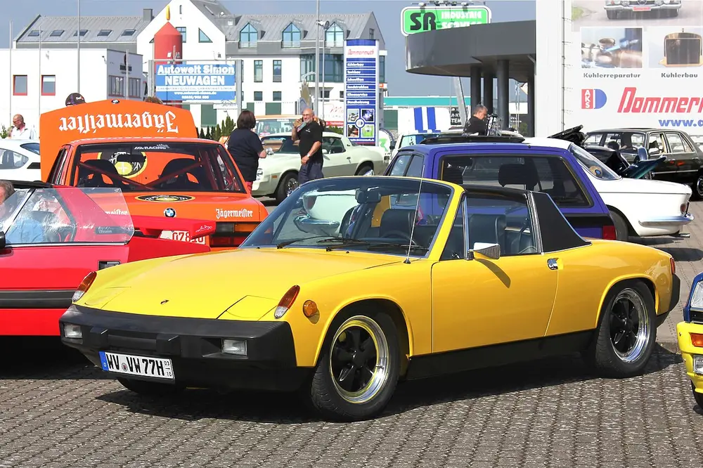 Porsche 914 1 ПОКОЛЕНИЕ, РЕСТАЙЛИНГ II (1975–1976)
