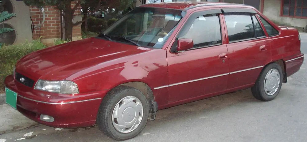 Daewoo Cielo 1 ПОКОЛЕНИЕ (ЕДИНСТВЕННОЕ ПОД ИМЕНЕМ CIELO)