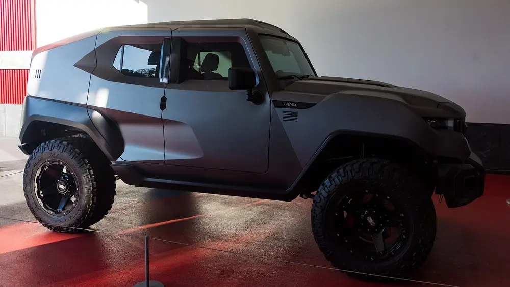Rezvani Tank II ПОКОЛЕНИЕ (НА БАЗЕ JEEP WRANGLER JL)