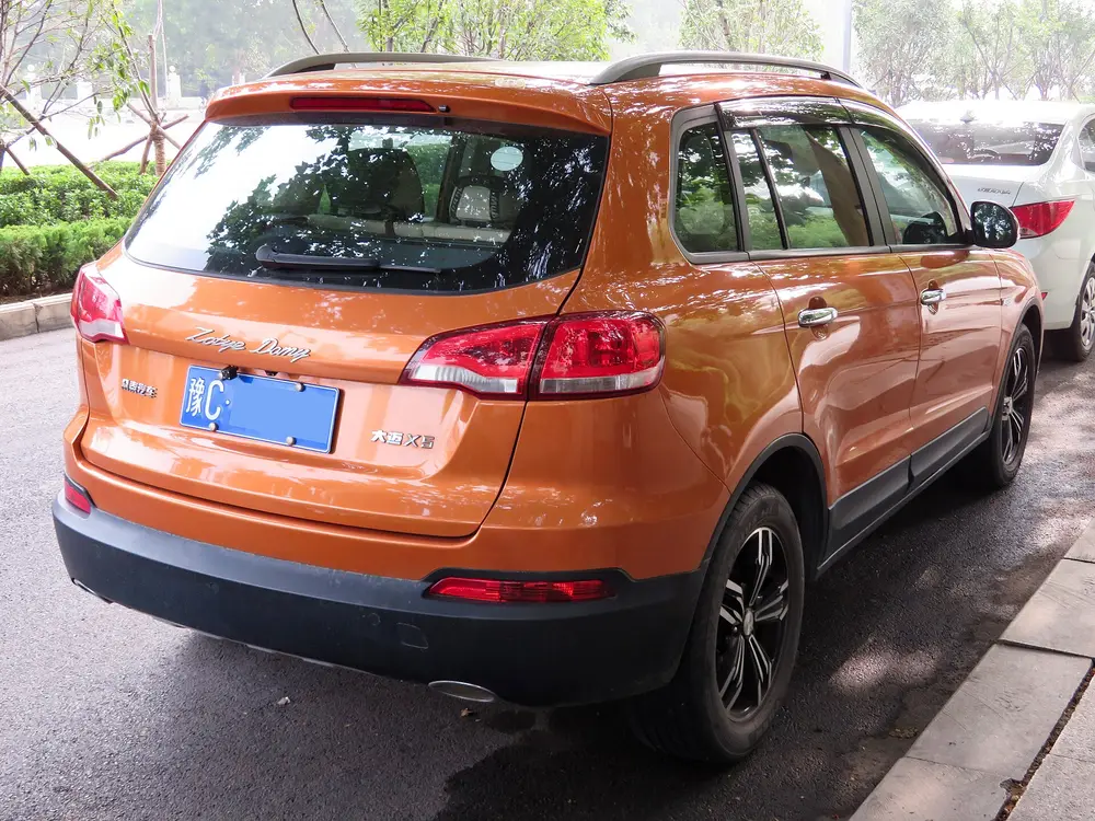 Zotye Domy X5 DAMAI X5 (大迈X5) РЕСТАЙЛИНГ
